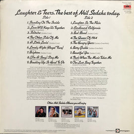 Neil Sedaka ‎– Laughter And Tears (The Best Of Neil Sedaka Today)  (1976)     LP
