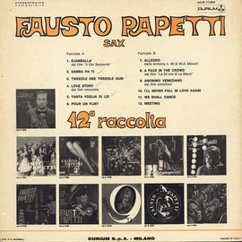 Fausto Papetti ‎– 12a Raccolta  (1971)      LP