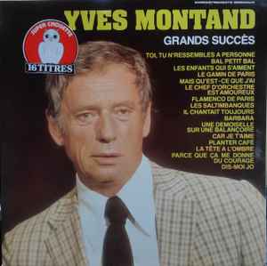 Yves Montand ‎– 16 Grands Succès  (1983)