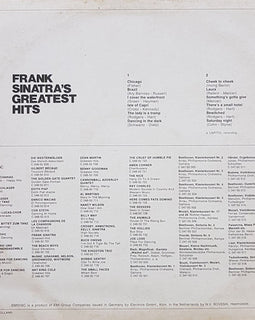 Frank Sinatra ‎– Frank Sinatra's Greatest Hits