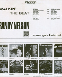 Sandy Nelson ‎– Walkin' The Beat      LP