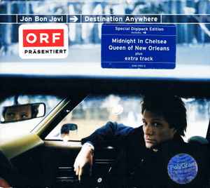 Jon Bon Jovi ‎– Destination Anywhere  (1997)     CD