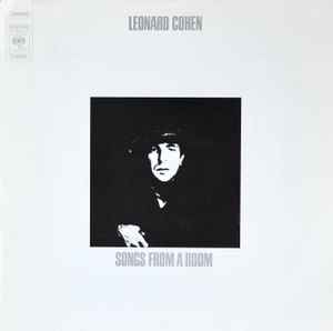 Leonard Cohen ‎– Songs From A Room     LP