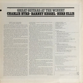 Great Guitars*, Charlie Byrd · Barney Kessel · Herb Ellis ‎– Great Guitars At The Winery  (1980)