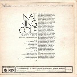 Nat King Cole ‎– Sings The Blues