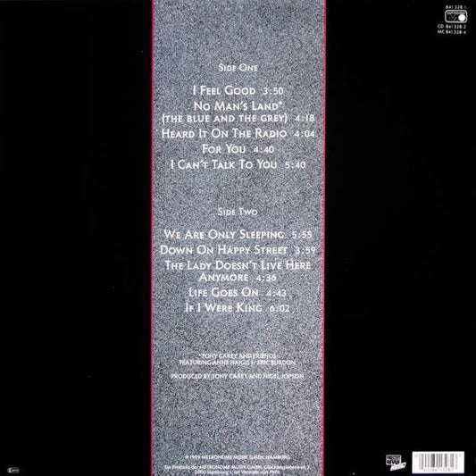 Tony Carey – For You  (1989)