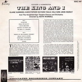 Rodgers & Hammerstein – The King And I  (1963)       LP