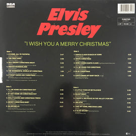 Elvis Presley ‎– I Wish You A Merry Christmas  (1984)