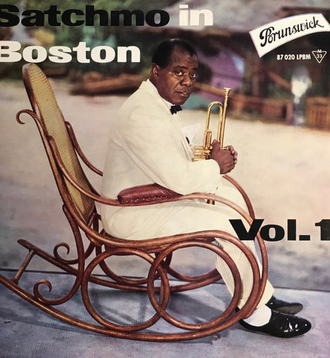 Louis Armstrong And His All-Stars – Satchmo In Boston Vol. 1  (1959)     LP