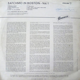 Louis Armstrong And His All-Stars – Satchmo In Boston Vol. 1  (1959)     LP