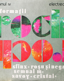 Various – Formații Rock - Volumul IV  (1980)     LP