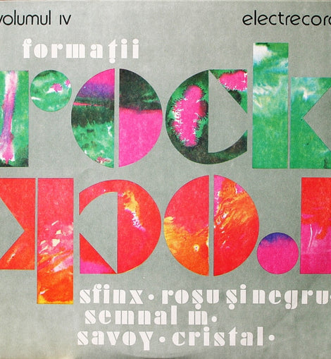 Various – Formații Rock - Volumul IV  (1980)     LP