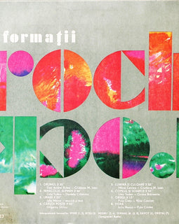 Various – Formații Rock - Volumul IV  (1980)     LP