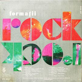 Various – Formații Rock - Volumul IV  (1980)     LP