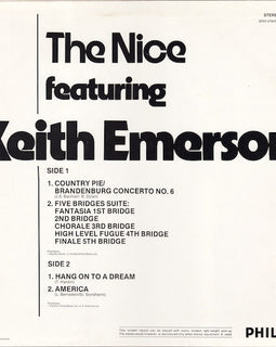 The Nice Featuring Keith Emerson ‎– The Nice