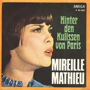 Mireille Mathieu ‎– Hinter Den Kulissen Von Paris / Martin  (1969)     7"