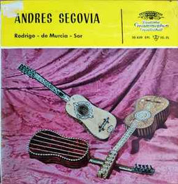 Andrés Segovia ‎– Fandango  (1962)     7"