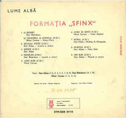 Sfinx ‎– Lume Albă