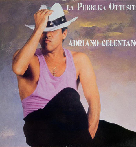 Adriano Celentano – La Pubblica Ottusità  (1987)     LP