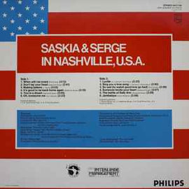Saskia & Serge ‎– Saskia & Serge In Nashville, U.S.A.  (1977)
