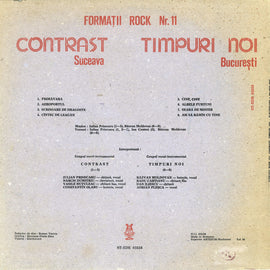 Contrast / Timpuri Noi ‎– Formații Rock Nr. 11  (1989)