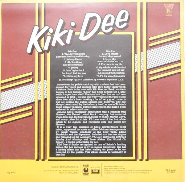 Kiki Dee ‎– Kiki Dee  (1974)