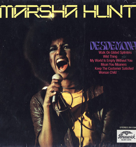 Marsha Hunt ‎– Desdemona  (1974)     LP