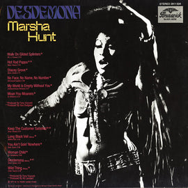 Marsha Hunt ‎– Desdemona  (1974)     LP