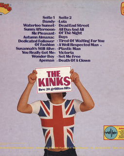 The Kinks ‎– Ihre 20 Größten Hits  (1978)     LP