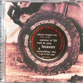Bryan Adams – So Far So Good  (1993)     CD