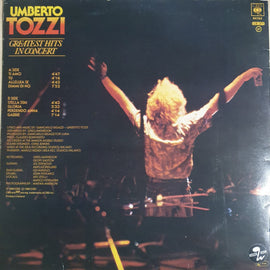 Umberto Tozzi ‎– Greatest Hits In Concert  (1980)     LP