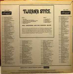 Bill Shepherd And His Border Brass ‎– Tijuana Style  (1967)