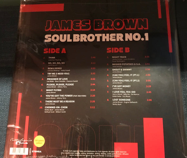 James Brown ‎– Soul Brother No.1  (2022)