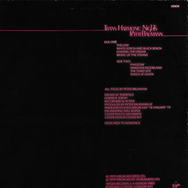 Peter Baumann – Trans Harmonic Nights  (1979)