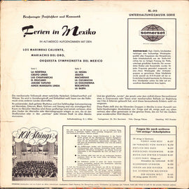 Los Marimbas Caliente . Mariachis Del Oro . Orquestra Symphonetta Del Mexico ‎– Ferien In Mexico