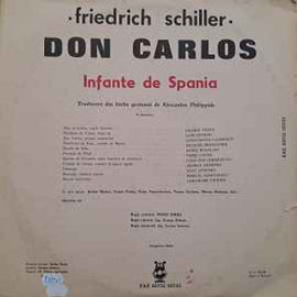 Friedrich Schiller ‎– Don Carlos  (1990)