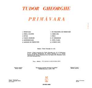 Tudor Gheorghe ‎– Primăvara  (1989)
