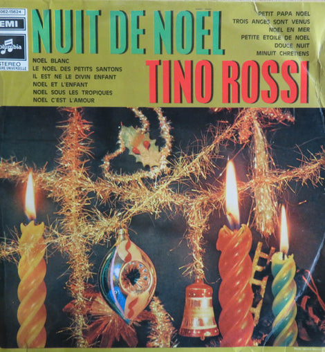 Tino Rossi ‎– Nuit De Noël  (1971)     LP