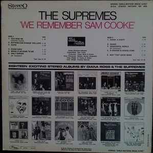 The Supremes ‎– We Remember Sam Cooke