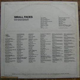Small Faces ‎– Wham Bam!  (1970)     LP
