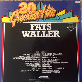 Fats Waller ‎– 20 Greatest Hits