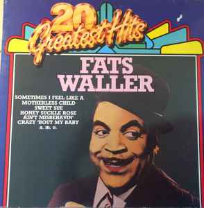 Fats Waller ‎– 20 Greatest Hits
