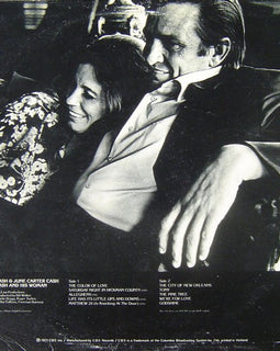 Johnny Cash & June Carter Cash ‎– Johnny Cash And His Woman  (1973)     LP