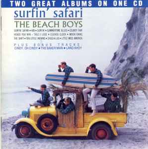The Beach Boys ‎– Surfin' Safari & Surfin' USA   (1990)    CD