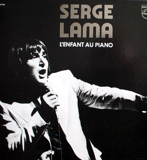 Serge Lama – L'enfant Au Piano  (1977)     LP