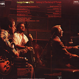 George Shearing Trio ‎– Getting In The Swing Of Things  (1980)