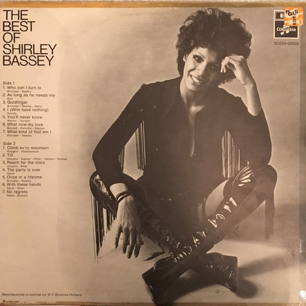 Shirley Bassey ‎– The Best Of Shirley Bassey  (1969)