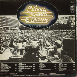Blood, Sweat & Tears* Featuring David Clayton-Thomas ‎– In Concert  (1976)