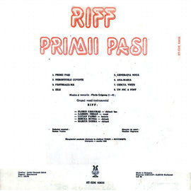 Riff ‎– Primii Pași  (1989)