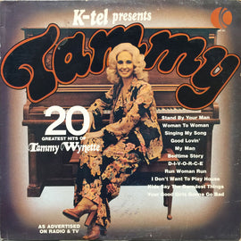 Tammy Wynette ‎– Tammy - 20 Greatest Hits  (1976)     LP